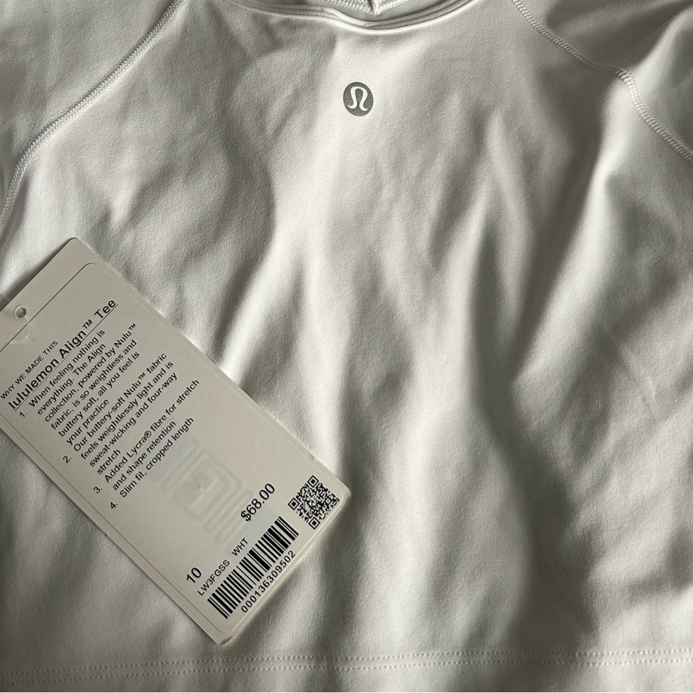 NWT LULULEMON ALIGN TEE 🍋